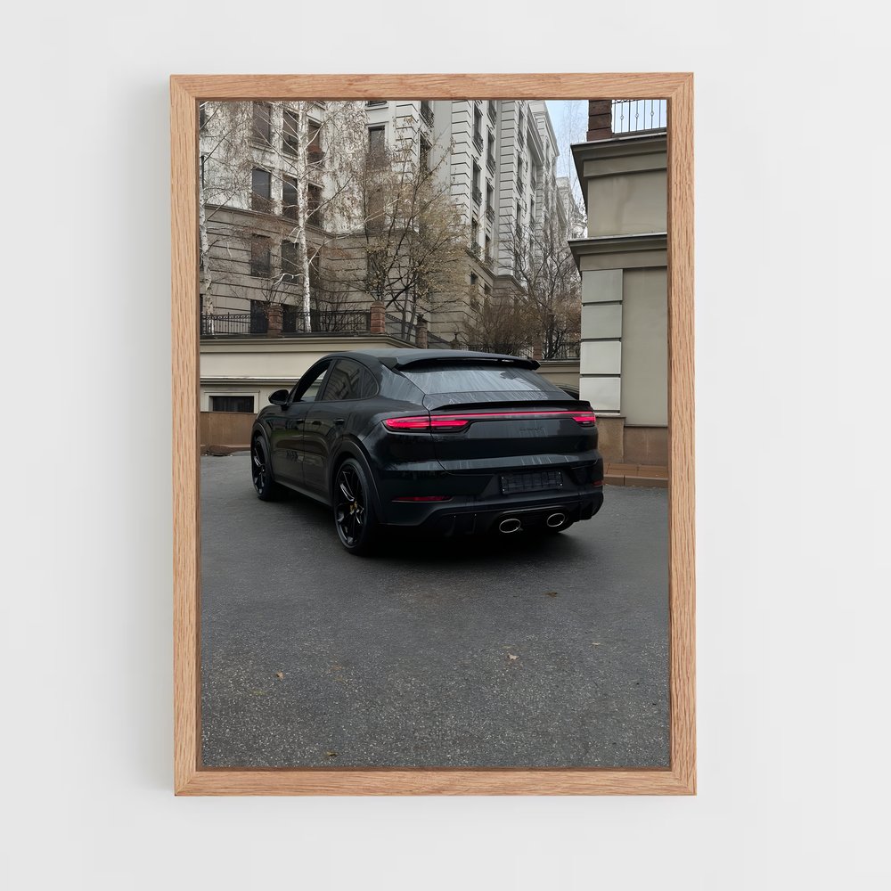 Poster Cayenne design raffiné – affiche Porsche (vue 4)
